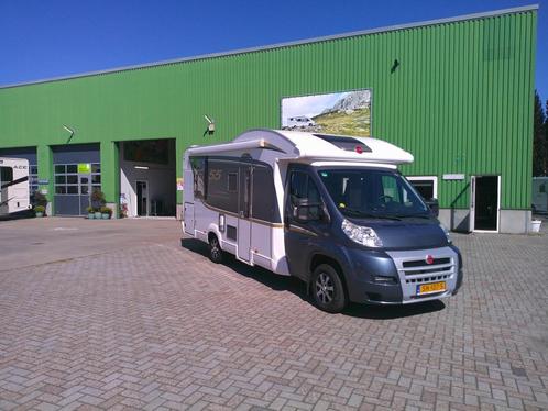 zeer mooie Bürstner Fifty Five 734 T QUEENSBED en h, Caravans en Kamperen, Campers, Bedrijf, tot en met 4, Half-integraal, Bürstner