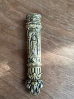 Antiek Messing Wandelstok Handvat - Athena/Minerva, Ophalen of Verzenden, Brons