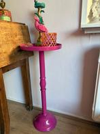 Fuchsia roze, bijzettafel, Mica Decoration, Ophalen, Zo goed als nieuw