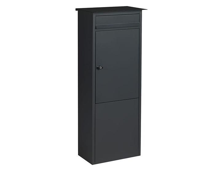 Practo Garden - Brievenbus - Frankfurt - Metaal - Antraciet, Tuin en Terras, Brievenbussen, Nieuw, Staande brievenbus, Staal, Ophalen of Verzenden