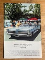 Pontiac 1965 originele advertentie vintage, Ophalen of Verzenden, Gelezen, Overige merken
