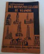 een belgische   almanak het nieuws van den dag  1943, Verzamelen, Ophalen of Verzenden, Boek of Tijdschrift