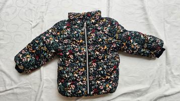 Meisjes Winterjas maat 86 Name It, bloemenprint beschikbaar voor biedingen