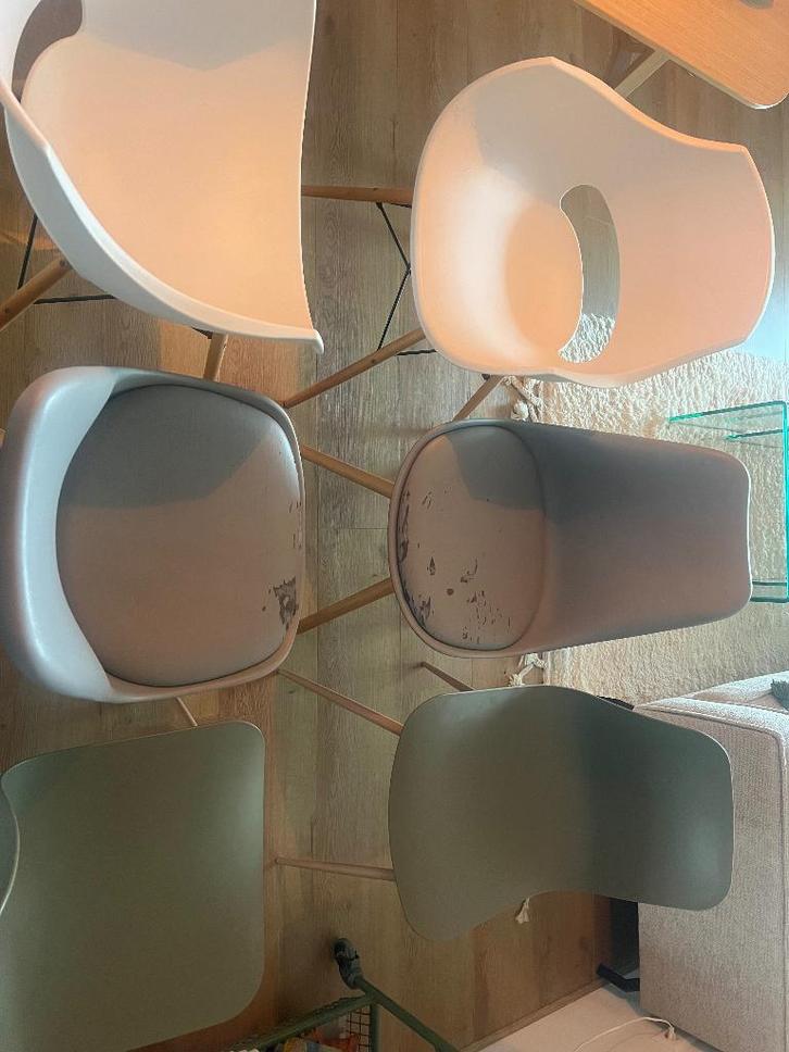 Eetkamerstoelen (6x), Huis en Inrichting, Stoelen, Gebruikt, Vijf, Zes of meer stoelen, Ophalen