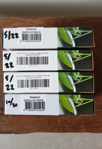Cartridges PGI-570 en CLI-570 voor Canon printer beschikbaar voor biedingen