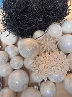 Kerstballen wit, Diversen, Kerst, Ophalen of Verzenden, Zo goed als nieuw