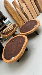 Salontafels, Ophalen, 50 tot 100 cm, Rond, Zo goed als nieuw