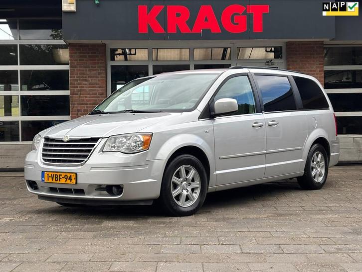 Chrysler Grand Voyager 2.8 CRD Touring 163 PK YOUNGTIMER Gri, Auto's, Bestelauto's, Bedrijf, Te koop, ABS, Achteruitrijcamera