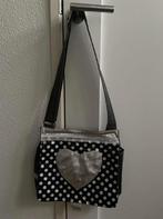 Zebratrends junior tas A4 - polkadots met hart, Ophalen of Verzenden, Zo goed als nieuw, Schoudertas, Minder dan 30 cm