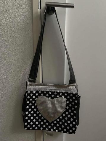 Zebratrends junior tas A4 - polkadots met hart beschikbaar voor biedingen