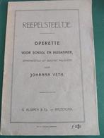 Repelsteeltje Operette Johanna Veth, Ophalen of Verzenden