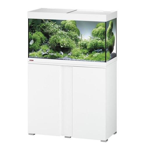 Aquarium met meubel Eheim Vivaline 126 wit, Dieren en Toebehoren, Vissen | Aquaria en Toebehoren, Nieuw, Leeg aquarium, Ophalen
