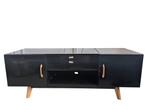 Hoogglans zwart tv meubel 120x45,5x40, Ophalen, Minder dan 50 cm, Zo goed als nieuw, Minder dan 100 cm