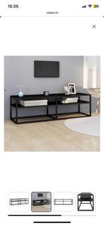 Zwart tv meubel, Ophalen, 200 cm of meer, Minder dan 100 cm, 25 tot 50 cm