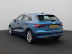 Audi A3 Sportback 30 TFSI Advanced edition 110 PK | Automaat, 65 €/maand, Stof, Met garantie (alle), Blauw