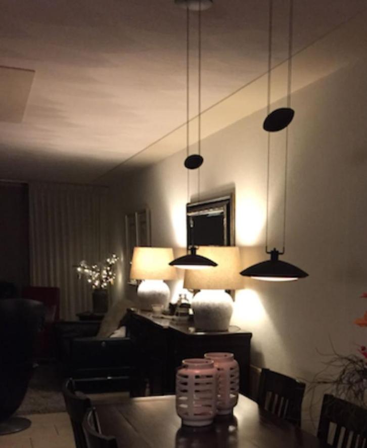 Ledlamp eettafel, Huis en Inrichting, Lampen | Hanglampen, Gebruikt, Minder dan 50 cm, Overige materialen, Ophalen of Verzenden