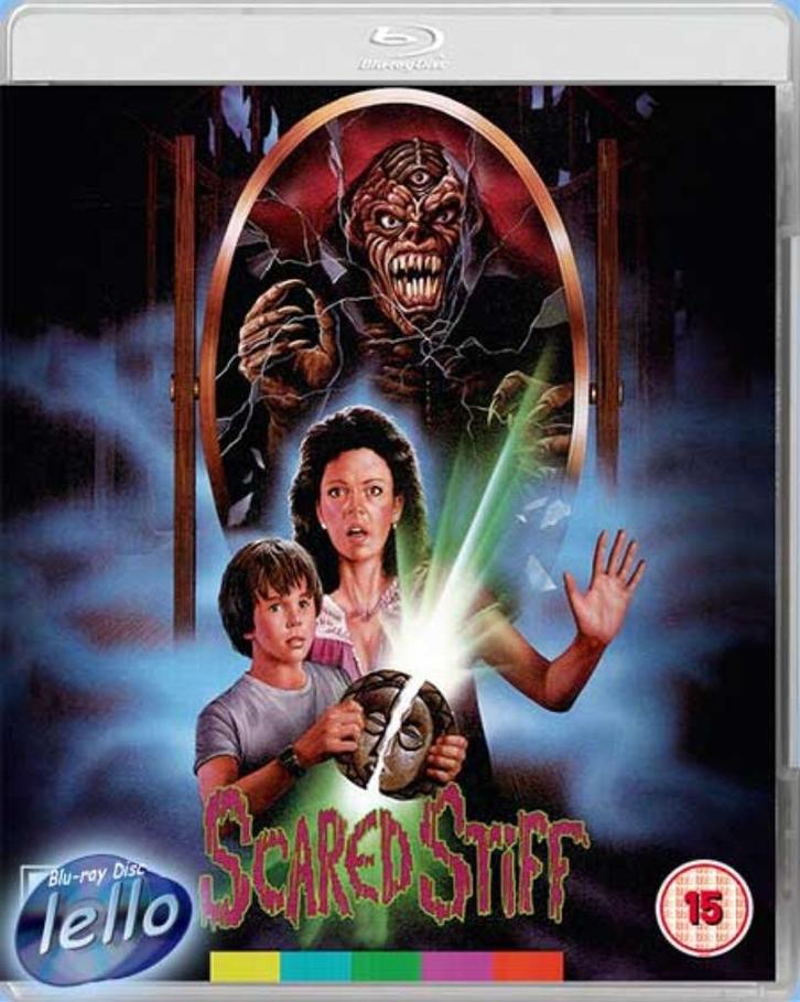 Blu-ray: Scared Stiff (1987 Andrew Stevens) UK niet NLO, Cd's en Dvd's, Blu-ray, Nieuw in verpakking, Horror, Ophalen of Verzenden