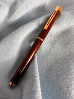 Sheaffer Targa Classic Vulpen Laque Donkerbruin Gemarmerd, Ophalen of Verzenden, Gebruikt, Vulpen, Sheaffer