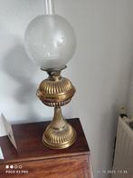 Antieke Engelse Olielamp in Goede Staat, Antiek en Kunst, Ophalen of Verzenden