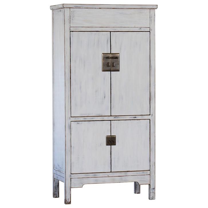 Chinese kast Wit van € 1.149,95 voor € 919,95, Huis en Inrichting, Kasten | Kledingkasten, Nieuw, 150 tot 200 cm, 100 tot 150 cm
