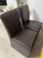Eetkamerstoelen 4 stuks te koop!, Ophalen, Gebruikt, Bruin, Vijf, Zes of meer stoelen