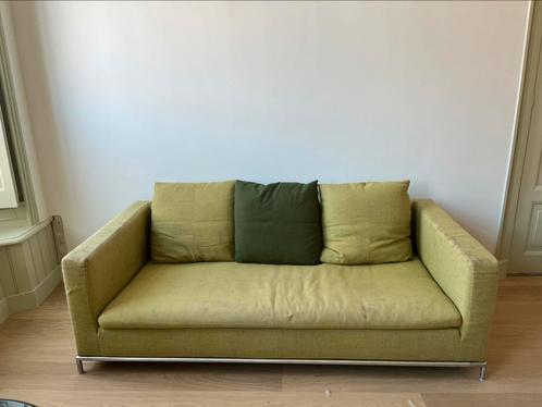 B&B Italia George sofa en 2 fauteuils, Huis en Inrichting, Banken | Bankstellen, Gebruikt, Rechte bank, Driepersoons, 150 tot 200 cm