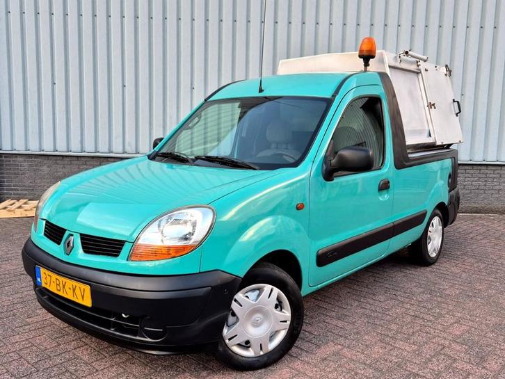 Renault KANGOO 1.5 DCI pick-UP Kipper Nieuwe APK, Auto's, Bestelauto's, Bedrijf, Airbags, Radio, Renault, Diesel, Handgeschakeld
