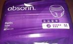 Nieuw incontinentiemateriaal Absorin, Diversen, Verpleegmiddelen, Ophalen of Verzenden, Nieuw