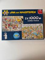 Jan van Haasteren Puzzel 2x1000, Ophalen of Verzenden, 500 t/m 1500 stukjes, Zo goed als nieuw, Legpuzzel