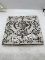 antiek mangaan tegel, Antiek en Kunst, Ophalen of Verzenden