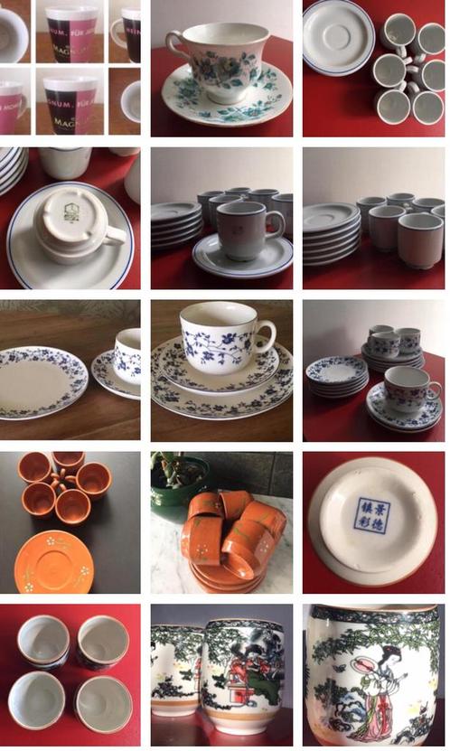 leuke mokken thee koffie servies diverse cadeau Kerst nieuw, Huis en Inrichting, Keuken | Keukenbenodigdheden, Nieuw, Ophalen of Verzenden