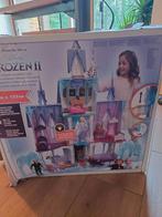 Frozen 2, Arendelle kasteel Deluxe, groot set + 4 poppen, Ophalen of Verzenden, Poppenhuis