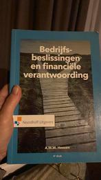 Bedrijfsbeslissingen en financiële verantwoording (4e editie, André Heezen, Ophalen of Verzenden, Management, Zo goed als nieuw