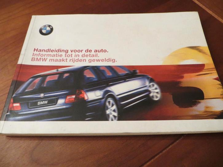 Instructieboek BMW 3-serie Touring E46 318i 320i 328i 320d, Auto diversen, Handleidingen en Instructieboekjes, Ophalen of Verzenden