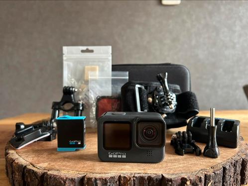 Gopro hero 9 black met accessoires., Audio, Tv en Foto, Actiecamera's, Zo goed als nieuw, GoPro, Ophalen of Verzenden