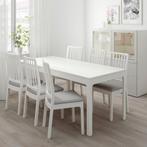 Ekedalen uitschuifbare ikea tafel, Ophalen, Gebruikt, 50 tot 100 cm, Vijf personen of meer