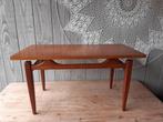 Vintage salontafel jaren '60, Ophalen, Gebruikt, 50 tot 100 cm, 50 tot 100 cm