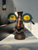 Neus en lippen na ontwerp S.Dali van koper ( ca 1950 ), Antiek en Kunst, Ophalen of Verzenden
