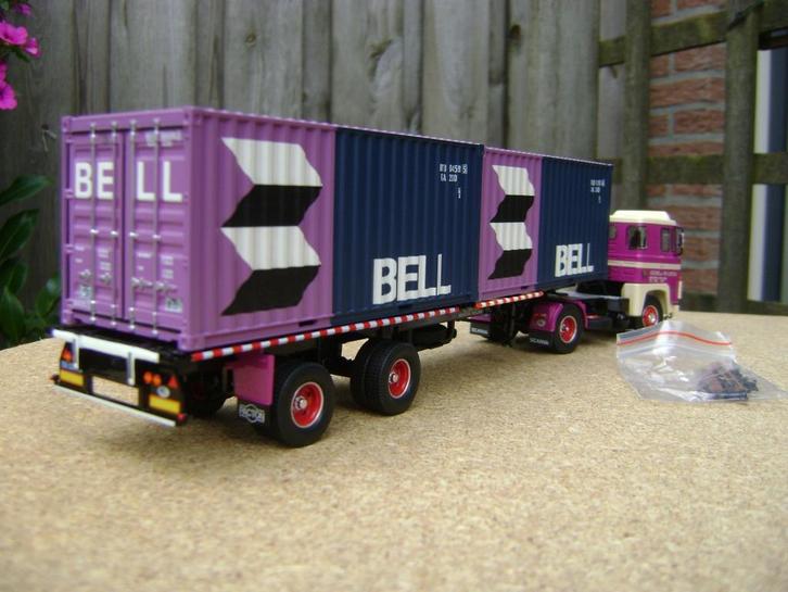 Tekno Scania 140  De Wilde, Hobby en Vrije tijd, Modelauto's | 1:50, Nieuw, Bus of Vrachtwagen, Tekno, Ophalen of Verzenden