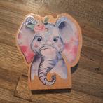 Stempel, Hobby en Vrije tijd, Stempelen, Ophalen of Verzenden, Zo goed als nieuw, Houten stempel