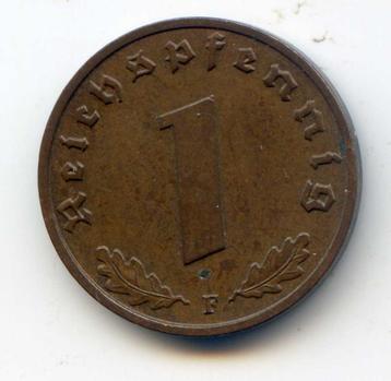 Duitsland 1 Reichspfennig 1940 F PR+  beschikbaar voor biedingen