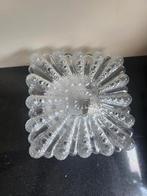 RZB plafonnière rudolf zimmermann bamberg vintage lamp, Huis en Inrichting, Ophalen of Verzenden, Zo goed als nieuw, Glas, Vintage mid century
