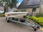 Consoleboot Laguna Fish Sport 430 met Suzuki 40 pk, Watersport en Boten, Ophalen, Gebruikt, 30 tot 50 pk, 3 tot 6 meter