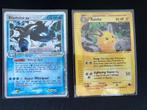 Pokemon kaarten: Blastoise ex 104/112 / Raichu H25/H32, Ophalen, Gebruikt, Meerdere kaarten, Foil