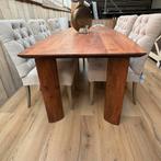 Bruuts Eettafel Eclipse, jonge rand, Huis en Inrichting, Tafels | Eettafels, Ophalen, Rond, 50 tot 100 cm, Zo goed als nieuw