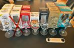 Collectie van diverse bierglazen in doos, Ophalen, Nieuw, Bierglas