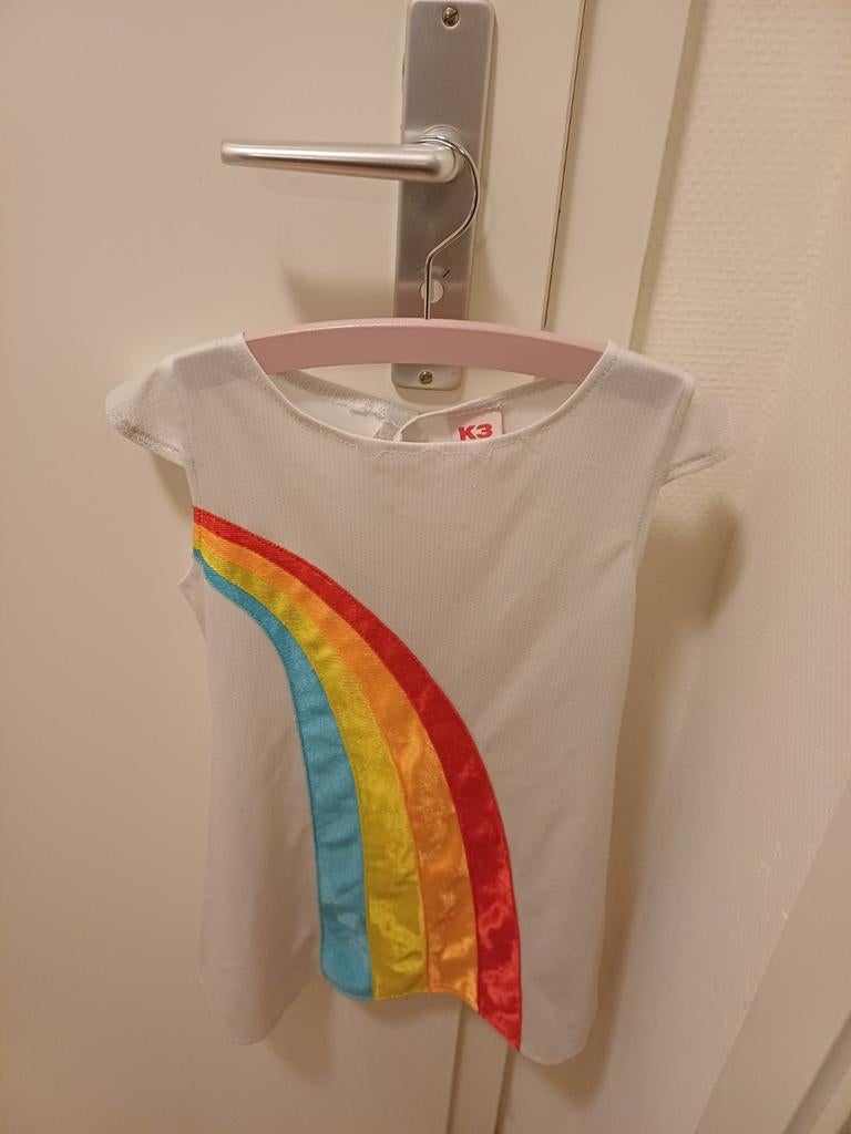 Leuk K3 jurkje - Maat 116, Kinderen en Baby's, Carnavalskleding en Verkleedspullen, Ophalen of Verzenden, Zo goed als nieuw, 110 t/m 116