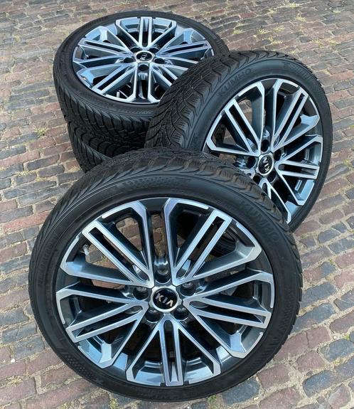 18” Kia Ceed ProCeed bicolor velgen + TPMS+ winterbanden 7mm, Auto-onderdelen, Banden en Velgen, Banden en Velgen, Winterbanden
