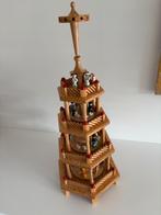 Kersttoren kerstpiramide  vintage Ertsgebergte, Ophalen, Gebruikt