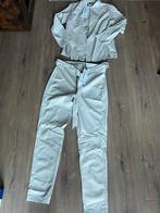 Studio anneloes super mooi nieuw pak beau leather poppy L, Kostuum of Pak, Studio Anneloes, Wit, Maat 42/44 (L)